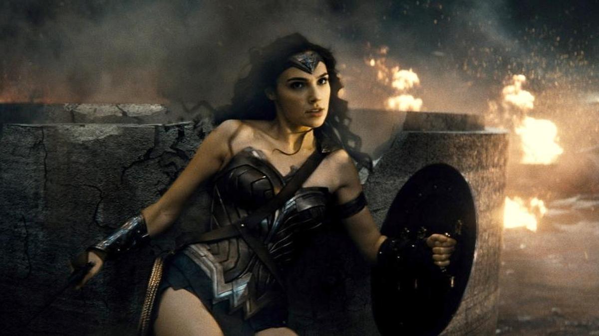 Gal Gadot as Wonder Woman in “Batman v Superman: Dawn of Justice.”