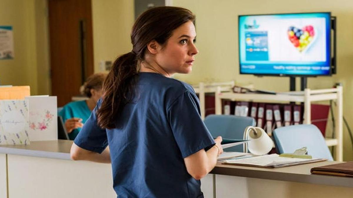 Caroline Dhavernas plays Mary Harris in the new Lifetime series “Mary Kills People.”