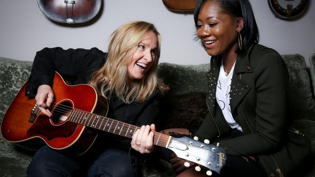 Melissa Etheridge, left, with Priscilla Renea will perform Sept. 2 at Chukchansi Gold Resort and Casino.
