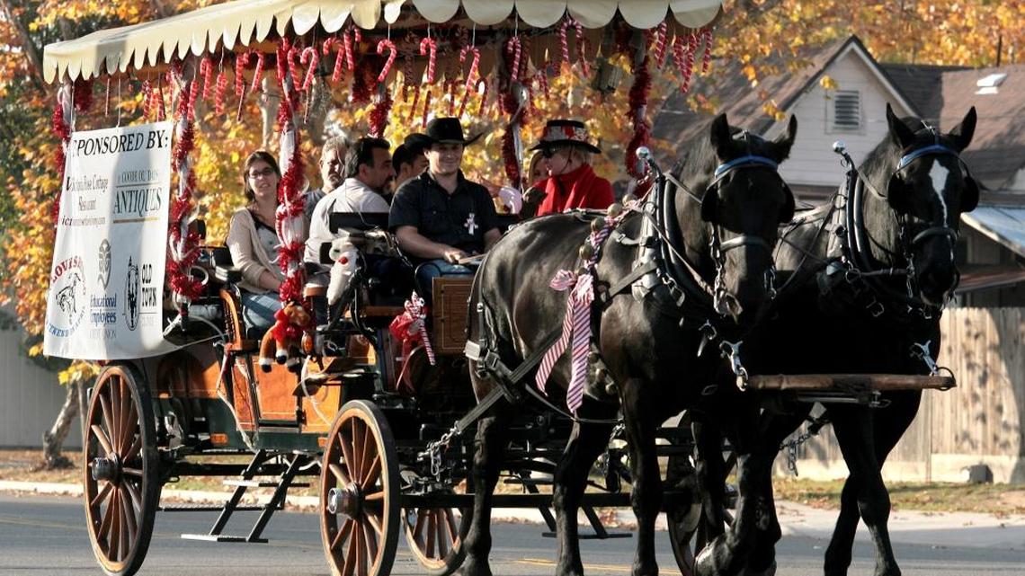 Take a carriage ride through the streets of Old Town Clovis at One Enchanted Evening.