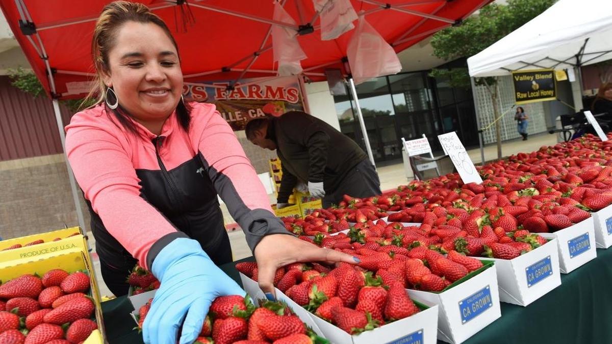 Enjoy the last installment of the Reedley farmers market tonight.