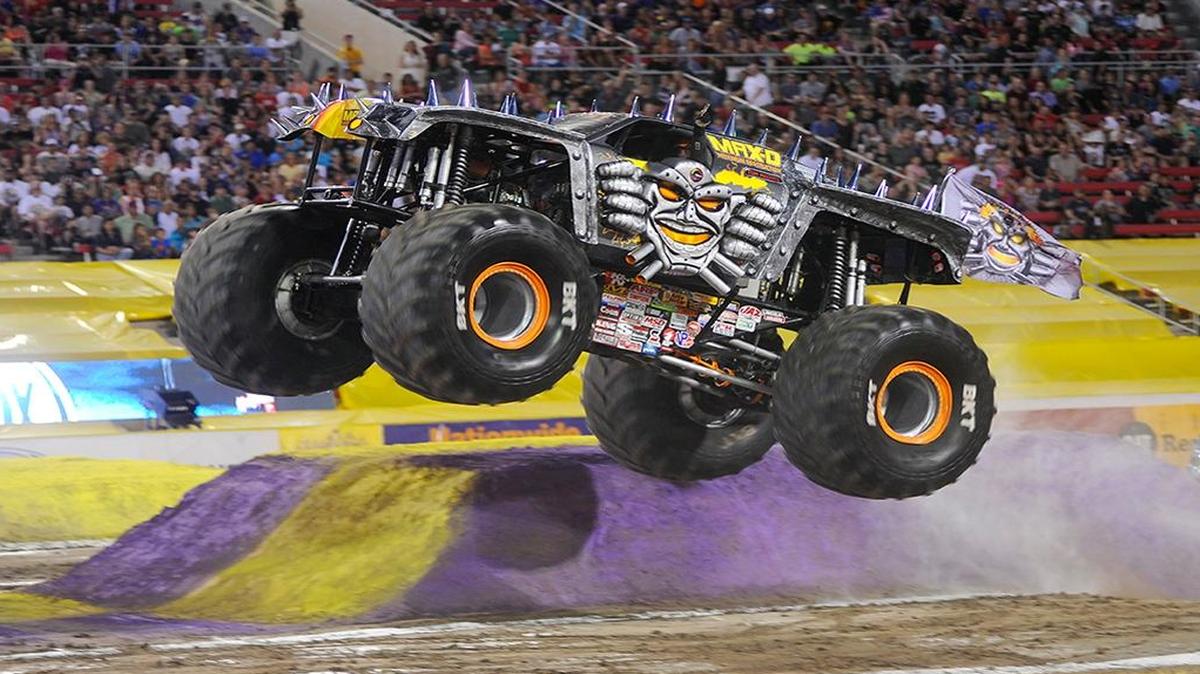 Colton Eichelberger will be behind the wheel of Max-D at the Save Mart Center April 8-9.