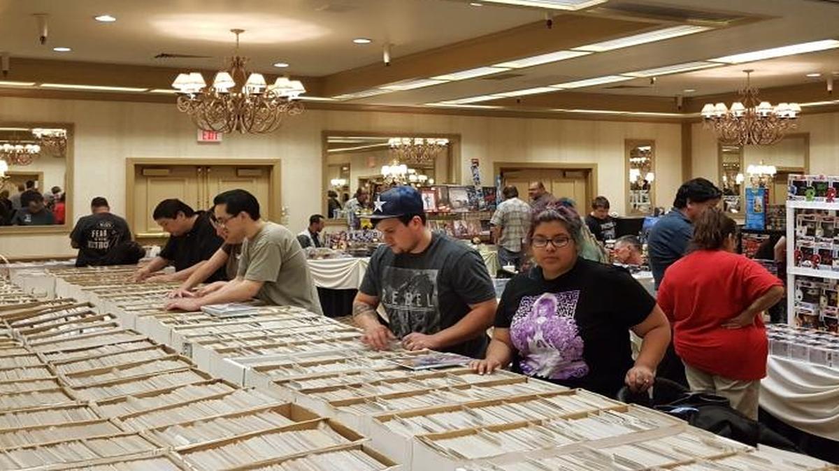 The local Collect-a-Con features deals selling comic books, toys and other items.