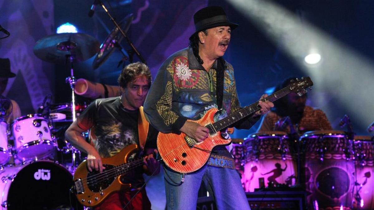Carlos Santana will perform on Friday, Sept. 2, at Selland Arena.