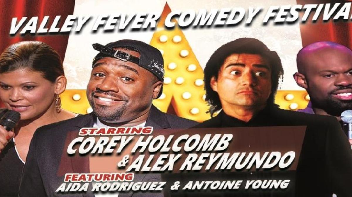 Valley Fever Comedy Festival with Alex Reymundo and Corey Holcomb will come to Saroyan Theatre on Aug. 27 at 7:30 p.m.
