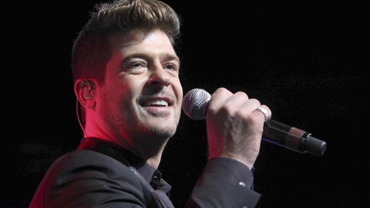 Robin Thicke will perform Feb. 13 at Table Mountain Casino.
