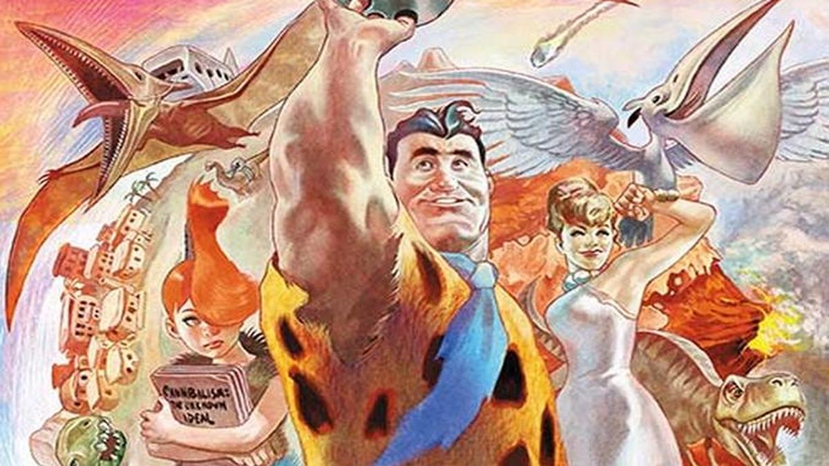 Fred Flintstone gets a full makeover for his new DC Comic.