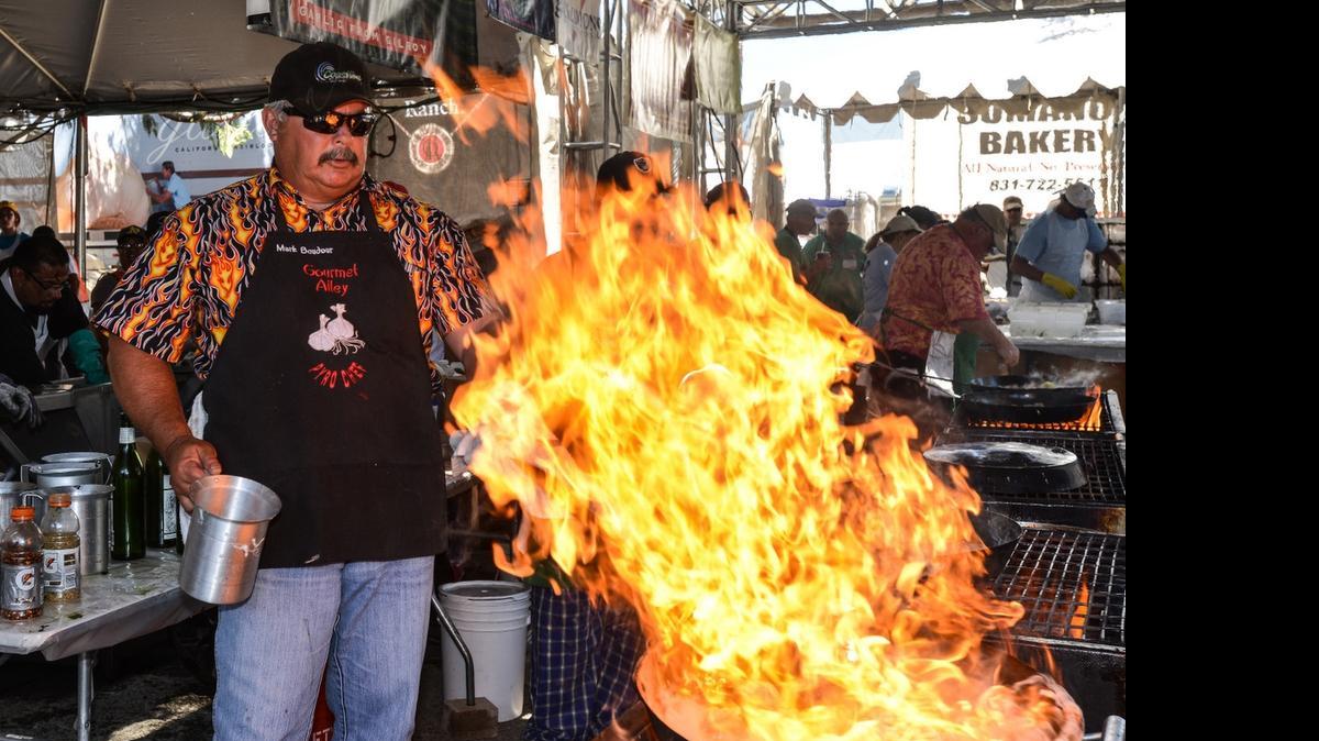 Visit the Gilroy Garlic Festival through Sunday.
