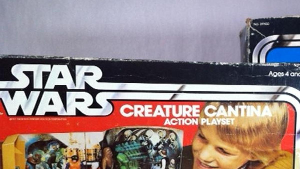 
These are two original “Star Wars” playsets that often had parts lost over the years.
