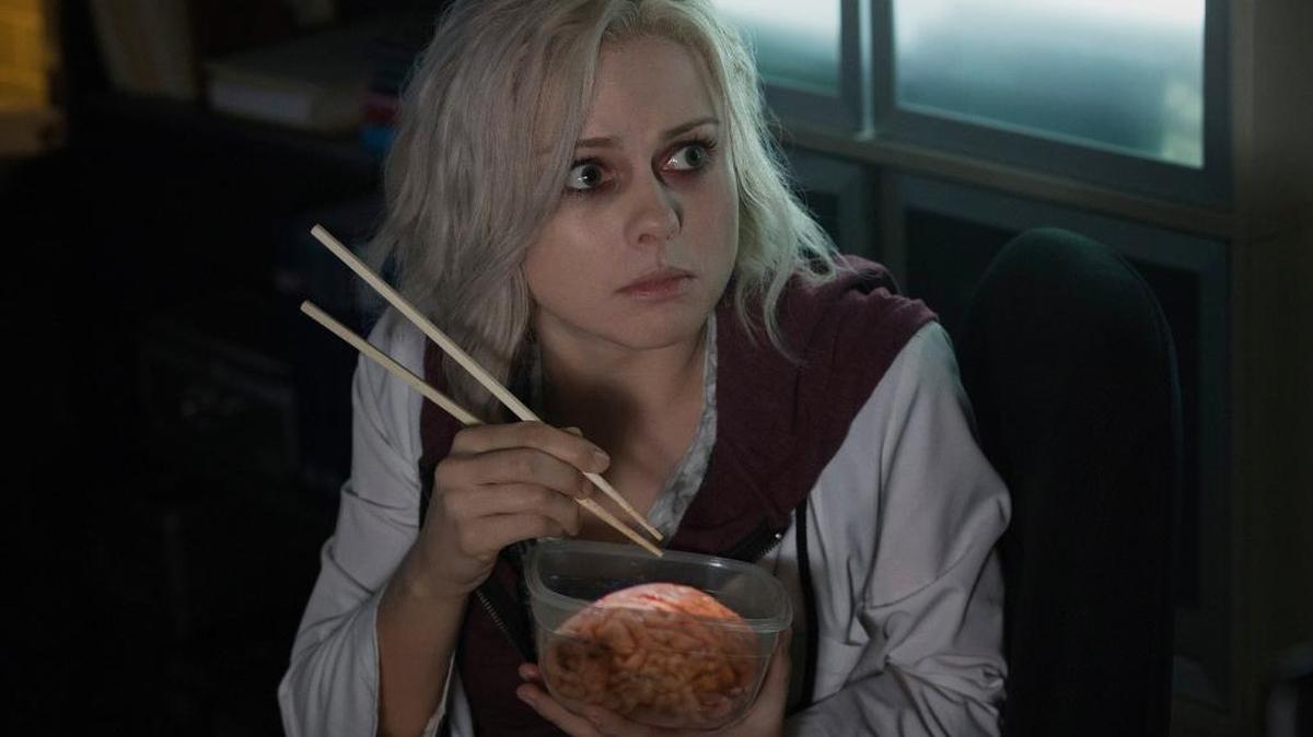 
Rose McIver stars in the CW series “iZombie.”
