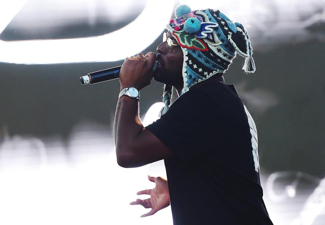 ScHoolboy Q performs on the first of the two-day Grizzly Fest 2019 Saturday, May 4, 2019 in Fresno.