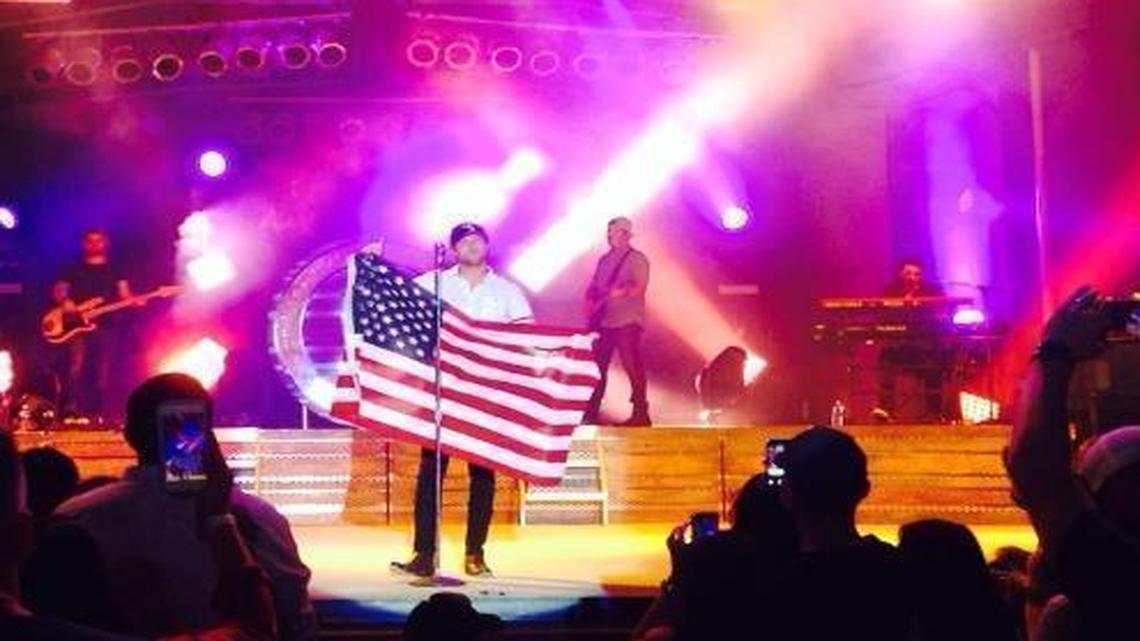 Country singer Cole Swindell kicked off The Big Fresno Fair concert series, Wednesday, Oct. 5.