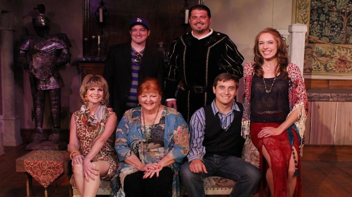 The cast of Good Company Players’ ‘I Hate Hamlet.’