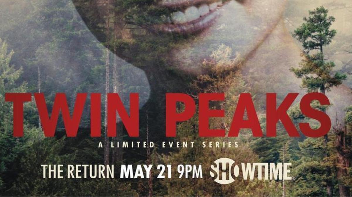 This is one of the two posters that have been released for the new “Twin Peaks.”