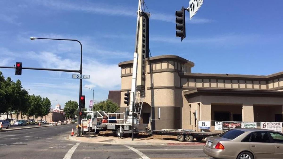 The Cosmopolitan Tavern’s new location at Ventura and O streets is almost finished. The Fresno and G streets location will close June 24 and is scheduled to reopen in the new place July 11.