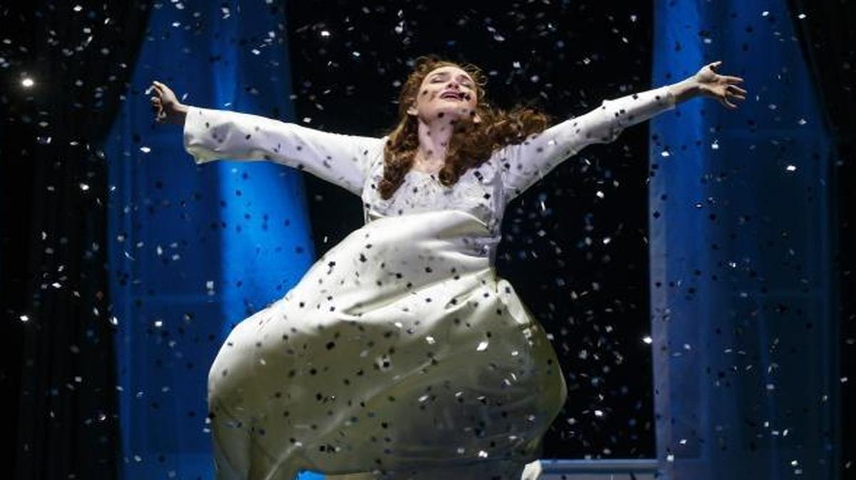 Christine Dwyer plays Sylvia Llewelyn Davies in the national tour of “Finding Neverland.”