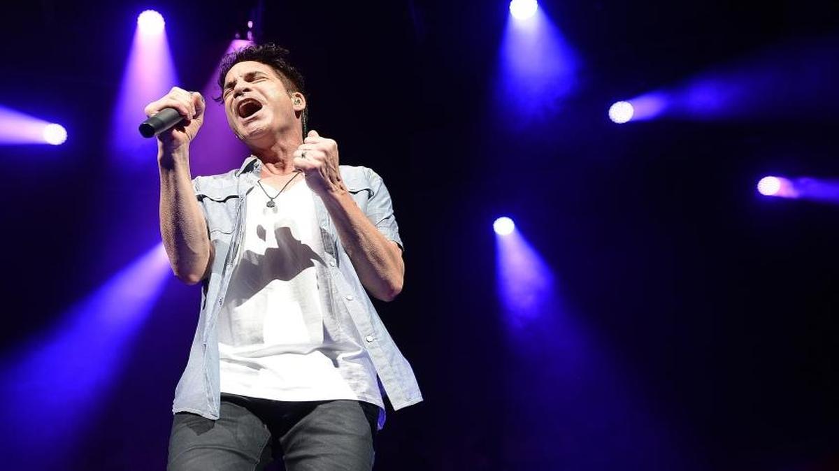 Lead vocalist Patrick Monahan (in a 2015 concert) and Train come to the Save Mart Center on Tuesday, July 11.