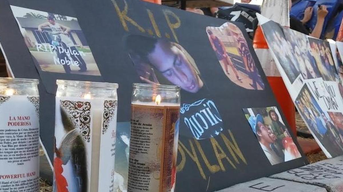 Family and friends gathered for a vigil Sunday night in Fresno to honor 19-year-old shooting victim Dylan Noble. A video of Fresno police engaging with those protesting Noble’s death questions the treatment of white and black protesters.