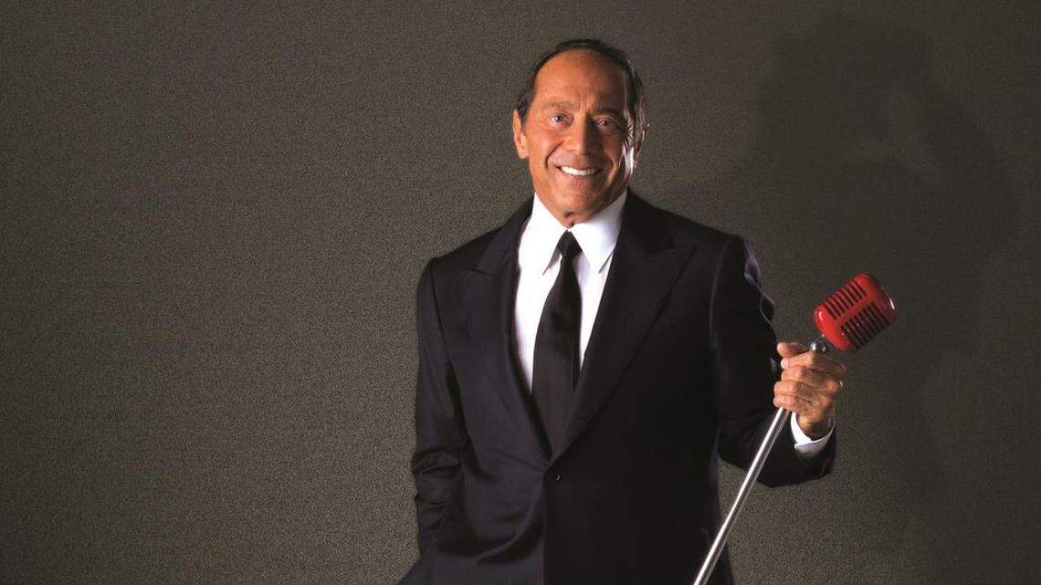Singer Paul Anka sings the songs of Frank Sinatra, Oct. 7, 2019 at The Big Fresno Fair’s Paul Paul Theater,.