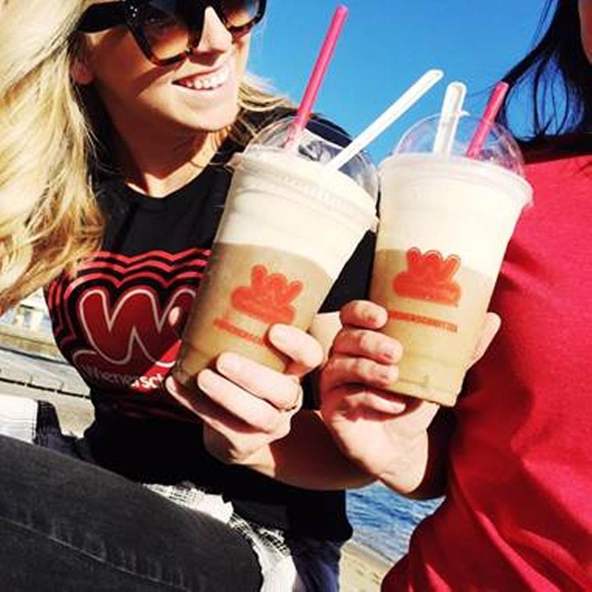 Wienerschnitzel’s menu options include root beer floats.