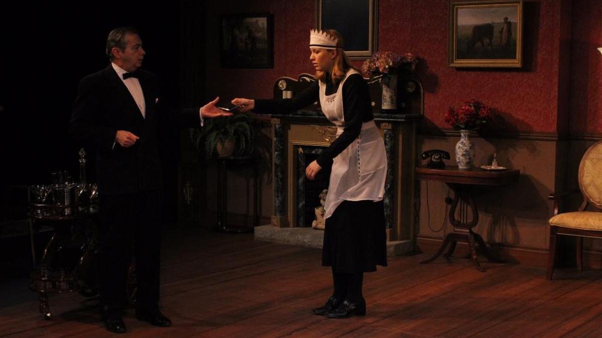 Brooke Rowland plays Edith, the maid, in Good Company’s ‘Blithe Spirit’ at the 2nd Space Theatre.