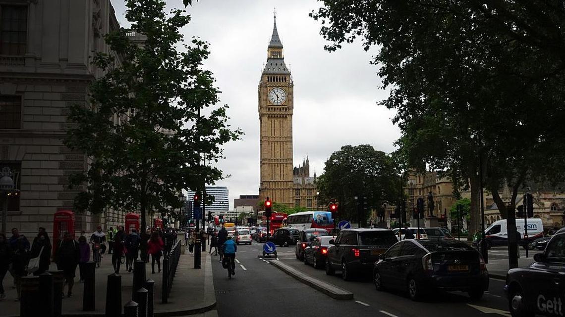 I was completely enamored with Big Ben and I wasn't going to settle on a bringing home a cliche picture of the landmark. I found one angle where it was framed through some trees.