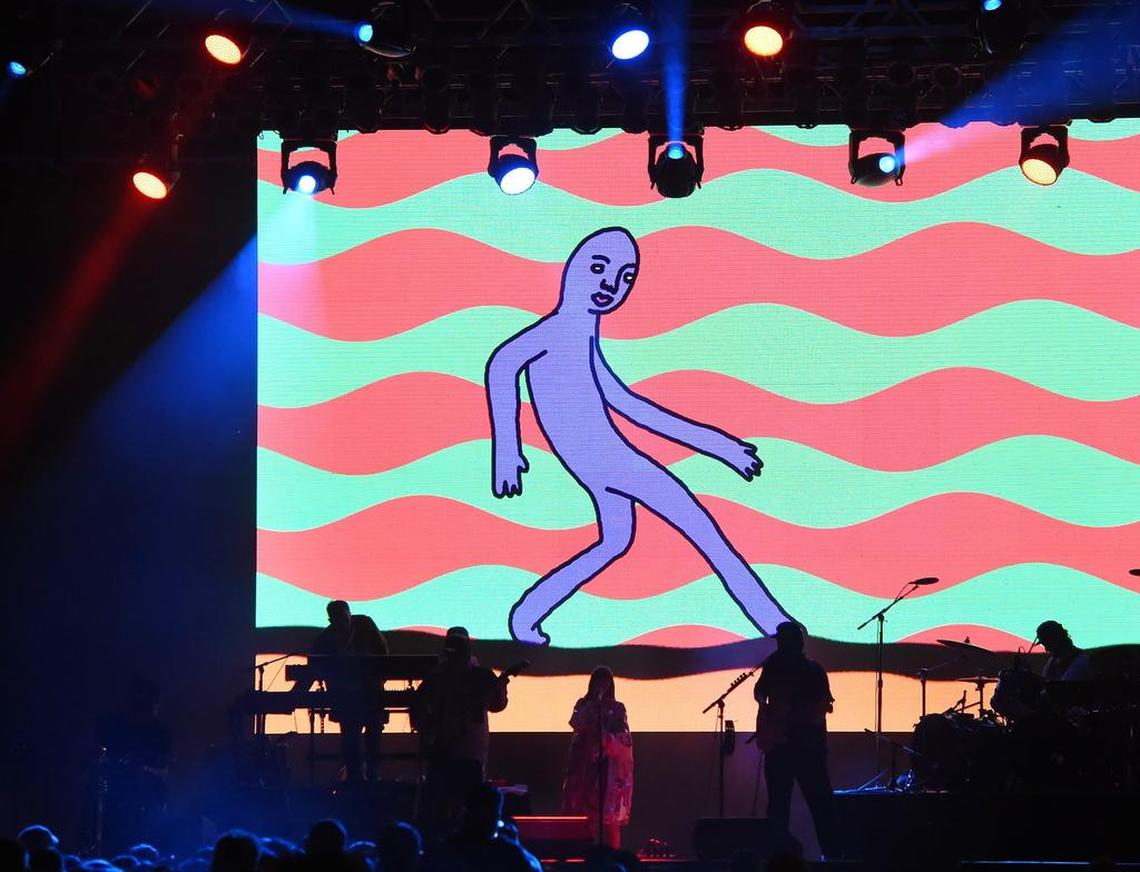 Portugal. The Man performs on the first of the two-day Grizzly Fest 2019 Saturday, May 4, 2019 in Fresno.