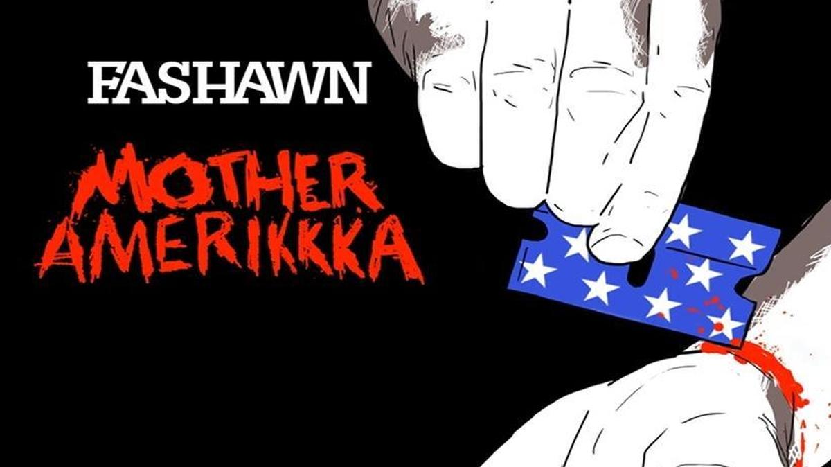 Artwork from “Mother Amerikkka” the new single from Fresno rapper Fashawn.