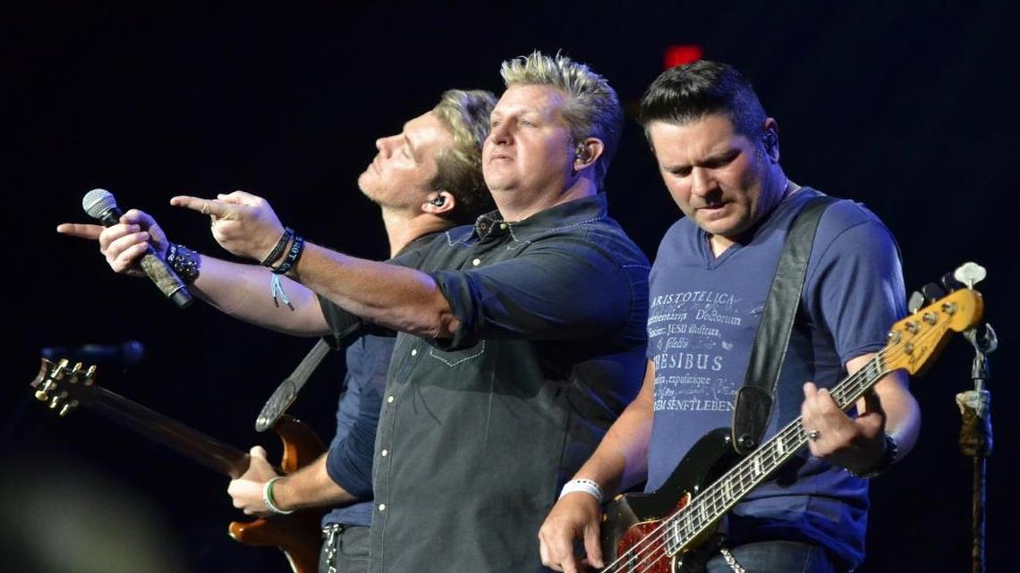 Country trio Rascal Flatts play at the Save Mart Center Thursday night, Aug. 21, 2014. The band plays an acoustic show January 27 at Table Mountain Casino.