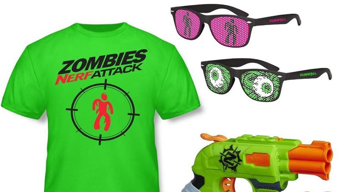 Kill zombies, or eat brains. It’s your choice. Zombies – Nerf Attack happens Saturday, Oct. 1 in Fresno and dozens of cities across the US.