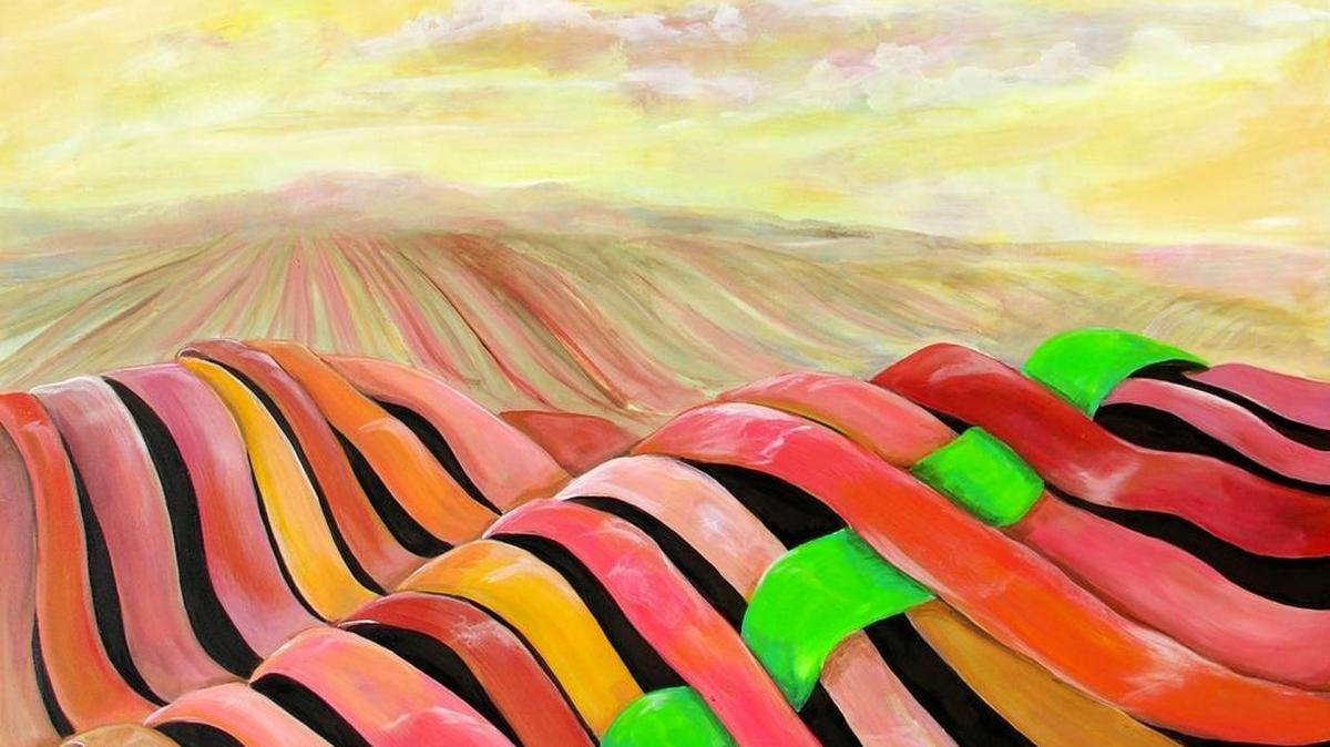 Works by Donnalee Dunne are part of her exhibition at the newly relocated Gallery 25 space at Chris Sorensen Studio and Galleries.