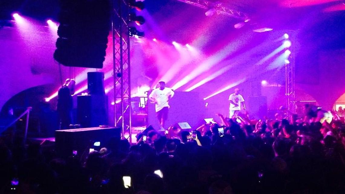 Tyler the Creator on stage for a sold-out show at Fresno’s Rainbow Ballroom.
