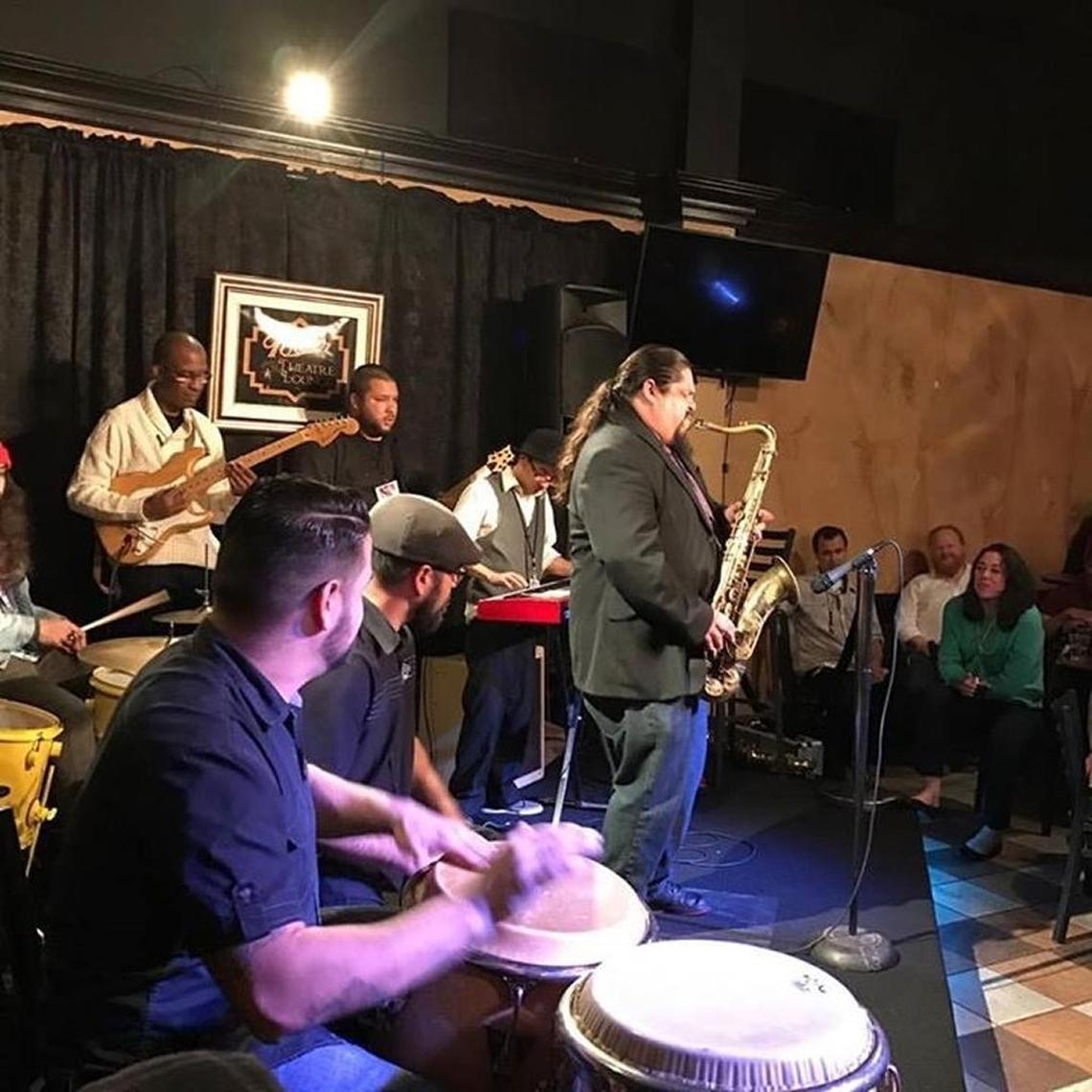 Alumni from Roosevelt School of the Arts played at a reunion concert December. A JazzHop benefit concert being held Saturday, Sept. 2, at Arte Américas will raise money for the school.