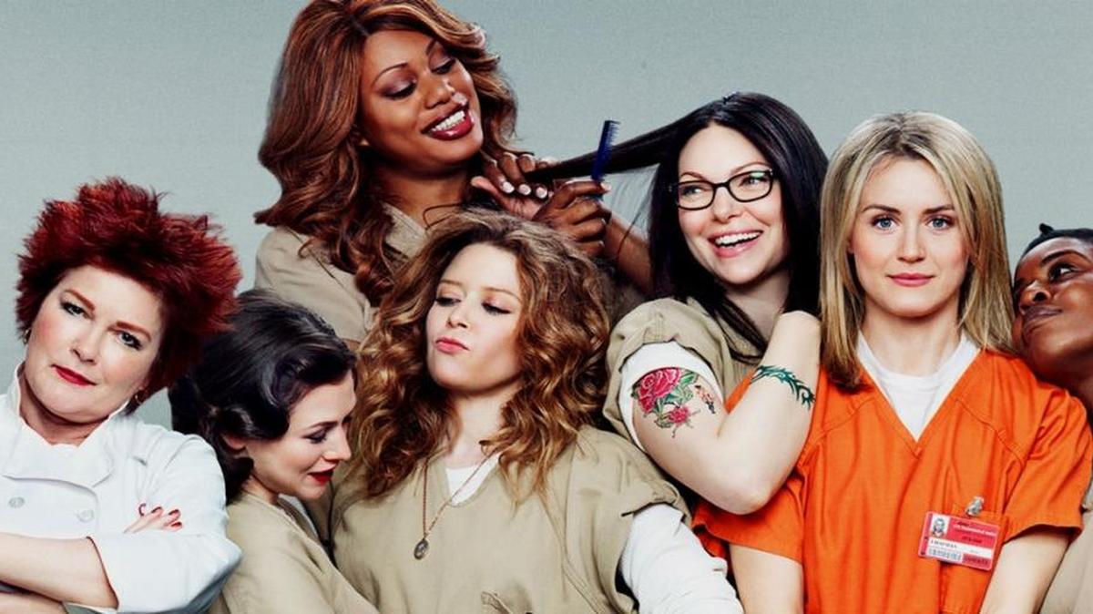 Some of the main characters from “Orange is the New Black”