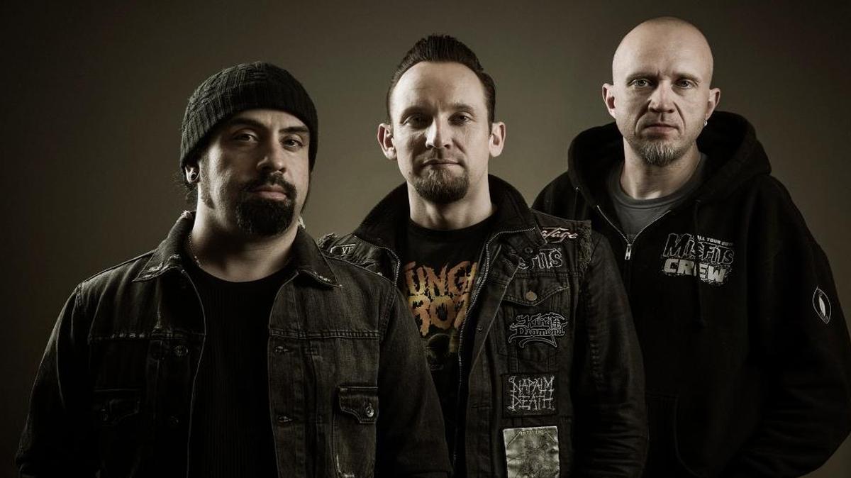 Robert Caggiano (left) plays guitar for the Danish rock band Volbeat. The band headlines Blazefest 2016. Thursday, April 21.