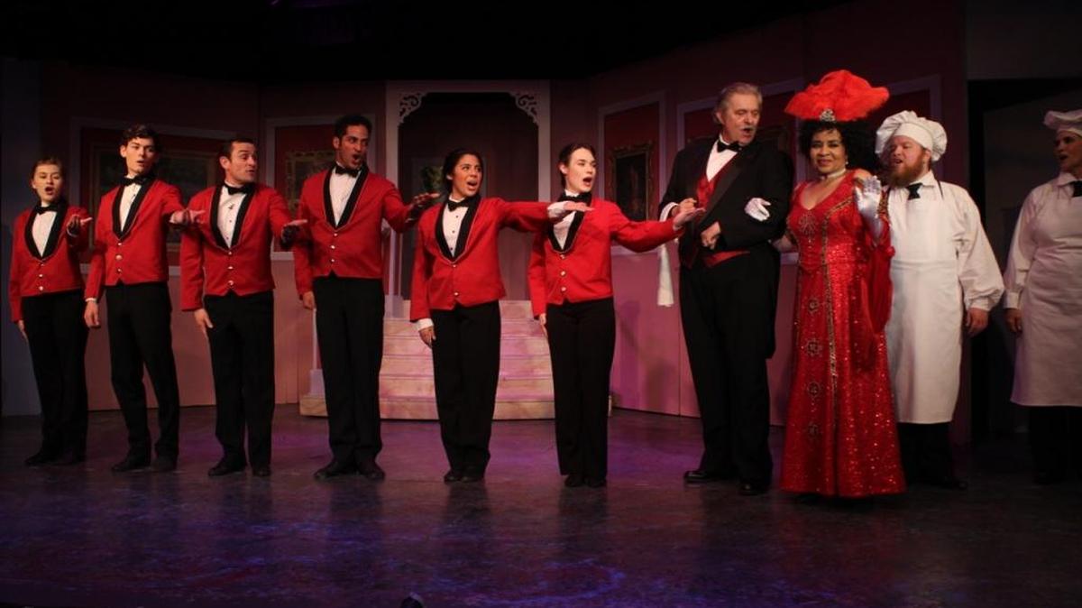 The cast of ‘Hello, Dolly!’ at Roger Rocka’s Dinner Theater.