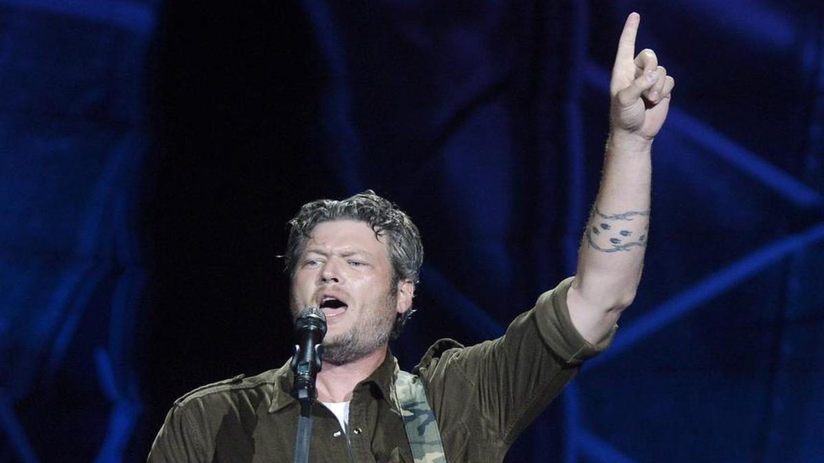 Blake Shelton performs at the Save Mart Center in Fresno on his Ten Times Crazier tour Thursday, Sept. 11, 2014. Shelton will return the arena next year on his Doing it to Country Songs tour.