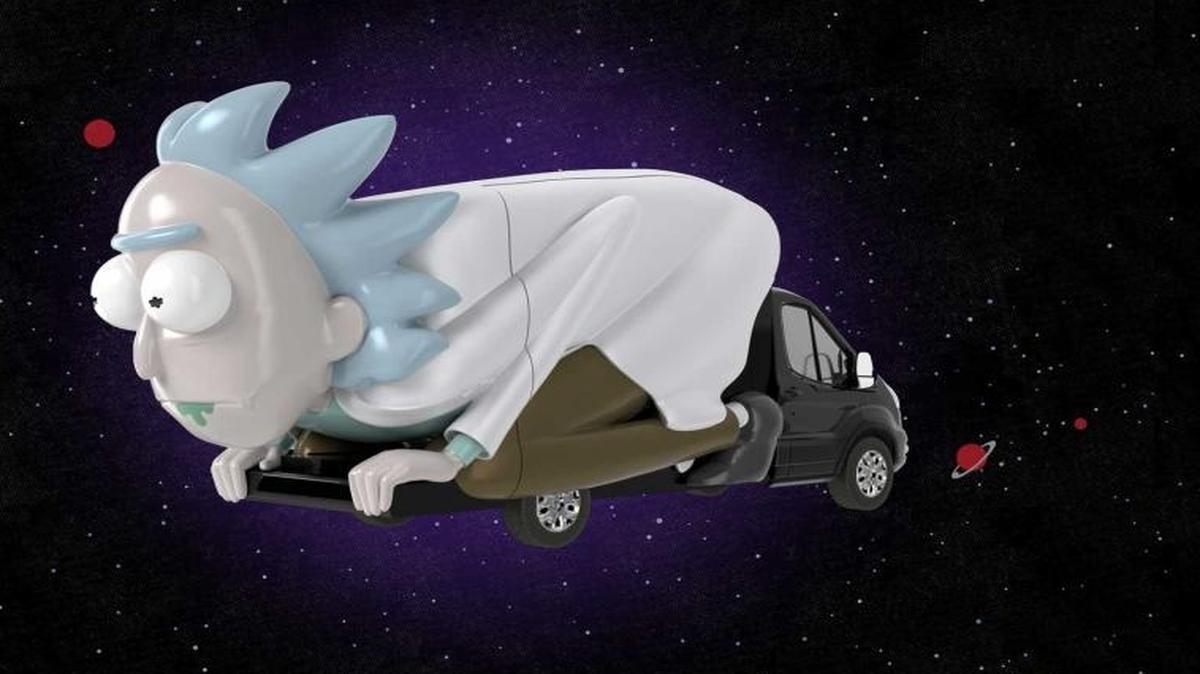 The #rickmobile, based on Adult Swim’s cult cartoon “Rick and Morty,” kicks off a 40-city tour May 11. It stops in Fresno this July.