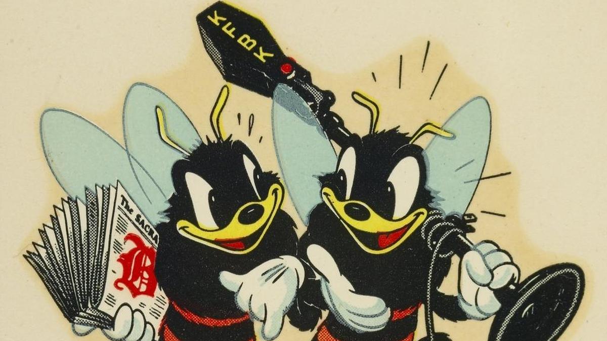 Scoopy y Gaby, creados por Walt Disney en septiembre de 1943 (Media página)