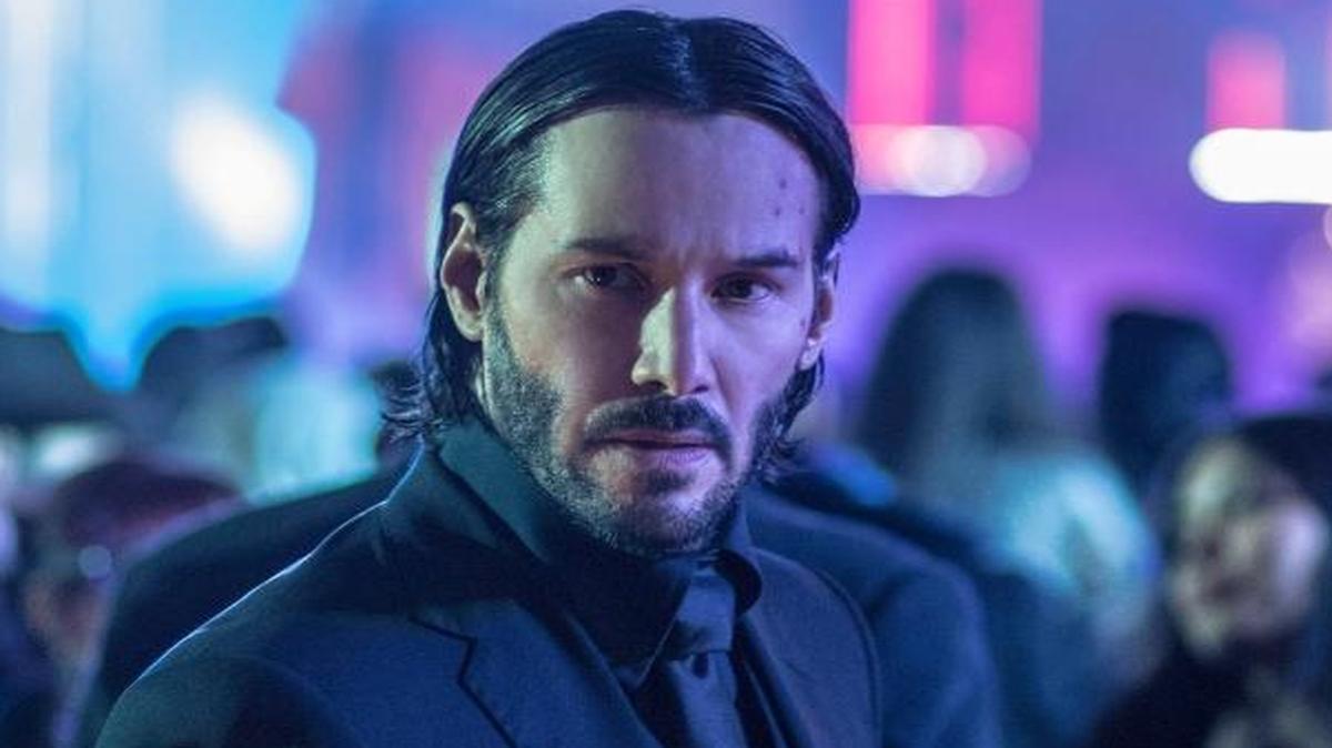 Keanu Reeves as John Wick in a scene from the movie “John Wick Chapter 2.”
