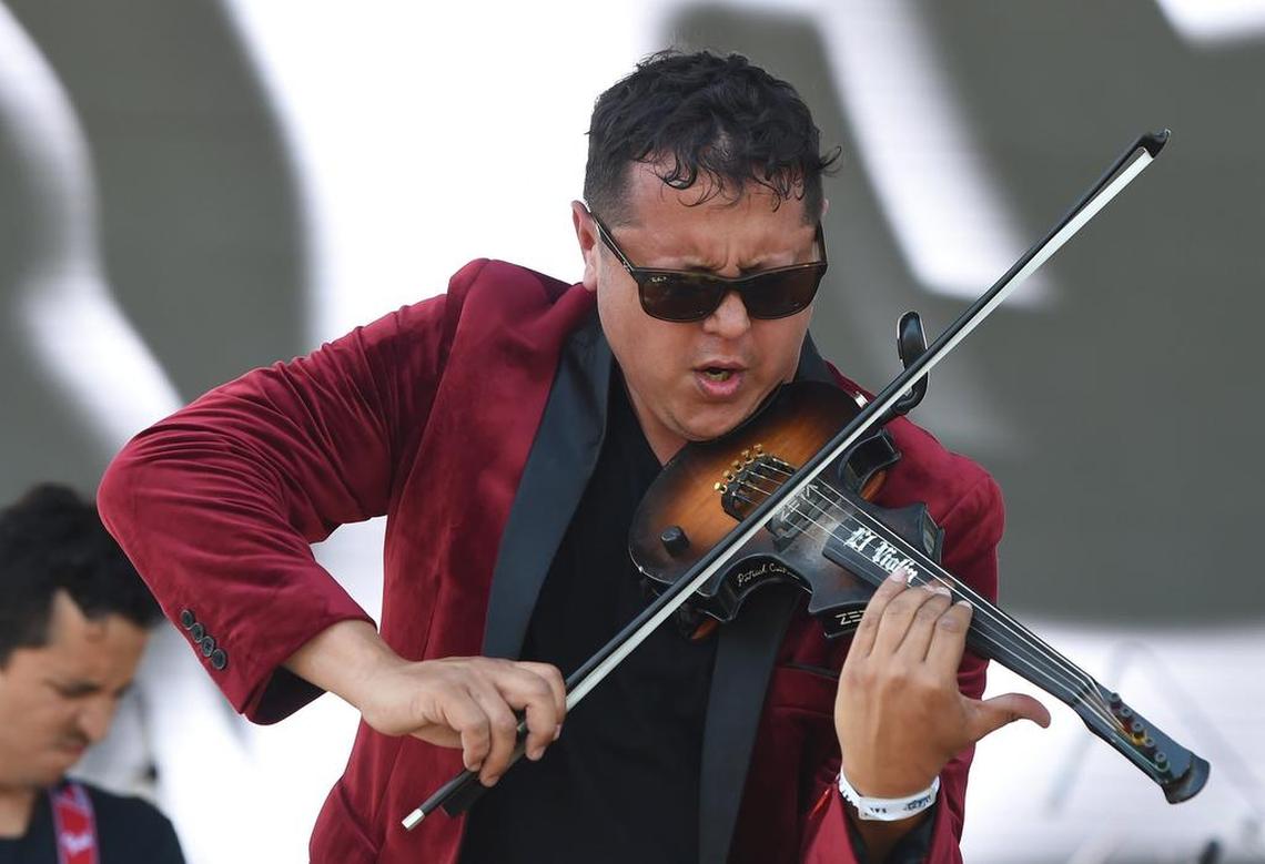 Patrick Contreras performs on the first of the two-day Grizzly Fest 2019 Saturday, May 4, 2019 in Fresno.