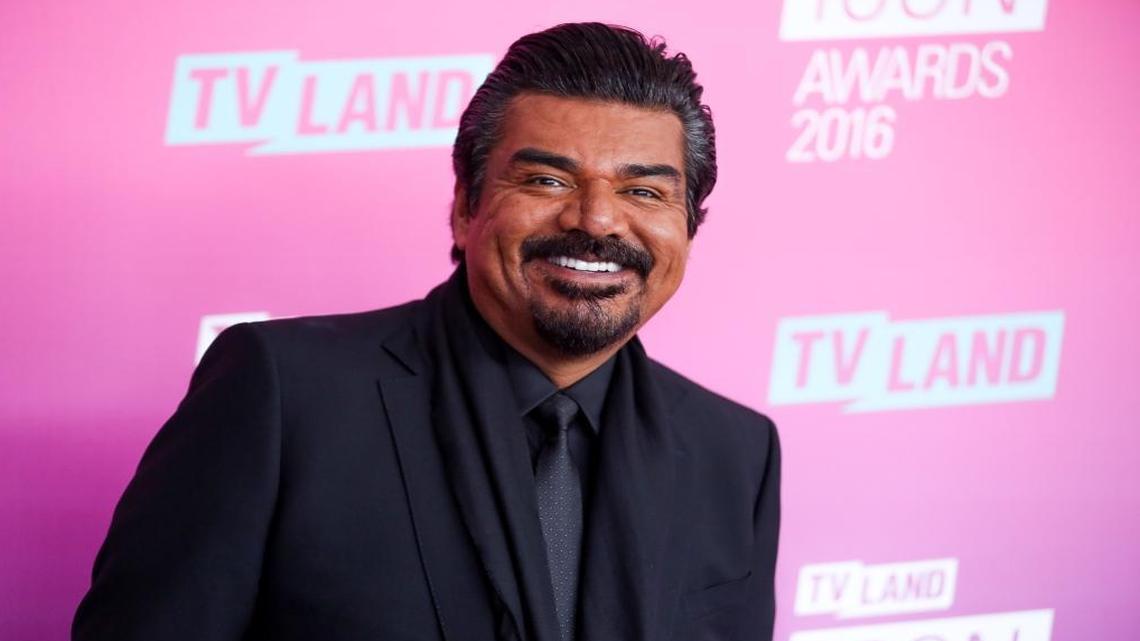 In this April 10, 2016, file photo, George Lopez arrives at the 2016 TV Land Icon Awards in Santa Monica. Lopez, D.L. Hughley, Cedric the Entertainer, Eddie Griffin and Charlie Murphy will be making a series for the BET Network on the behind-the-scenes world of a comedy tour. “Comedy Get Down” is about their concert tour of the same name, which played in Fresno on Saturday night. BET described the scripted series as a workplace comedy at its core.