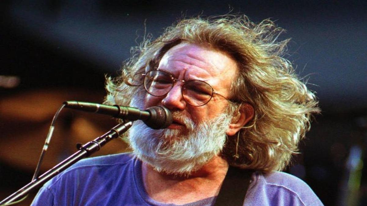 Grateful Dead singer Jerry Garcia is shown performing in Pittsburgh in this June 30, 1995, file photo.