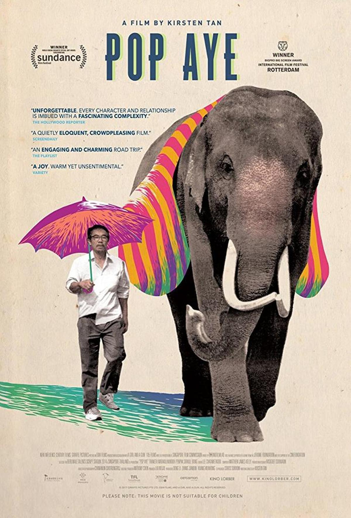 Fresno Filmworks will screen the Thai film “Pop Aye,” 5:30 and 8:30 p.m. Friday, Sept. 8 at the Tower Theatre.