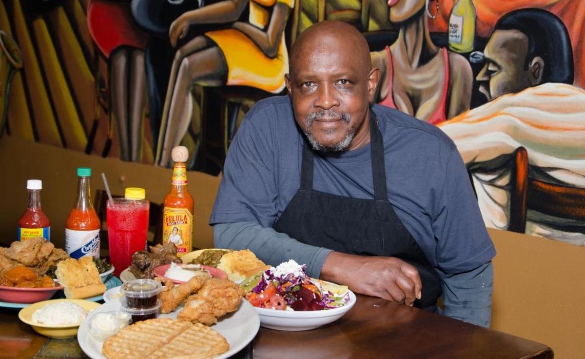 Chef Paul Pearson is developing a loyal following with dishes like chicken and waffles, greens and grits.