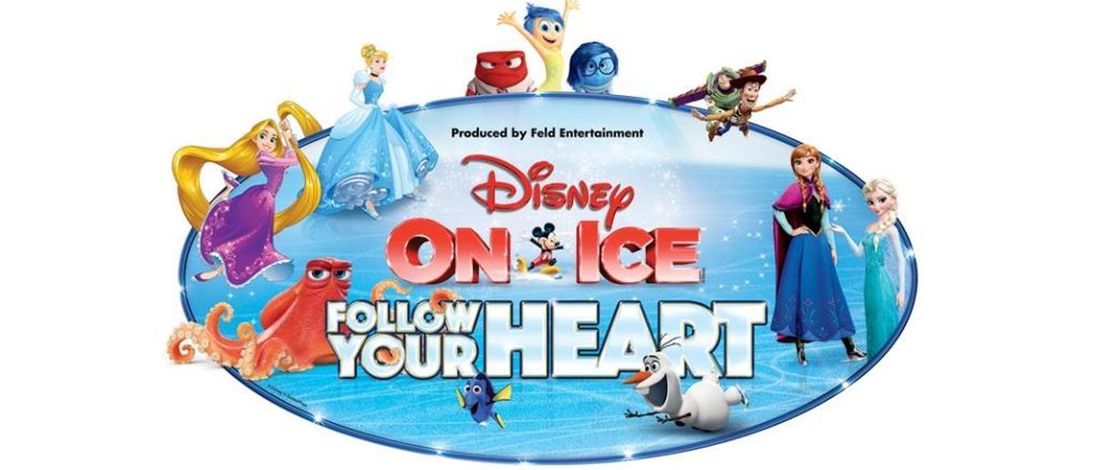 Disney on Ice presents “Follow Your Heart.”