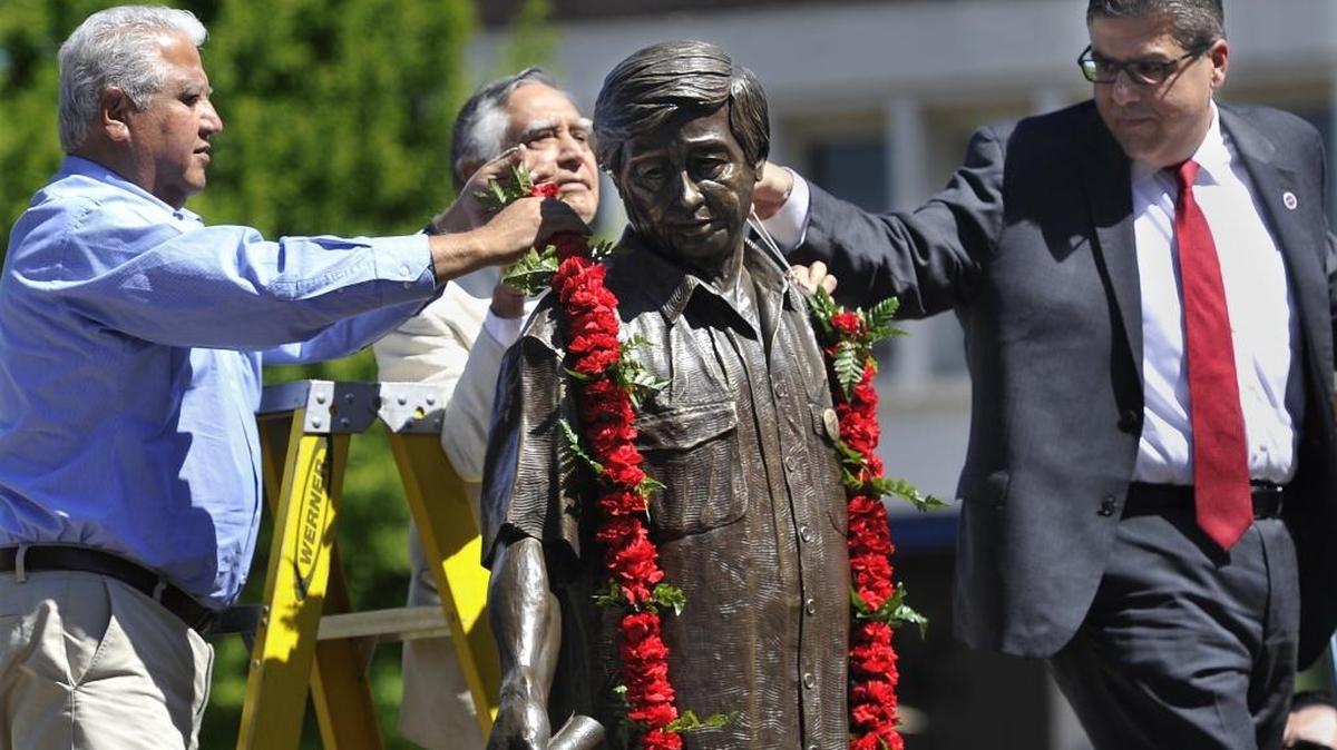 The César E. Chávez celebration will take place in the Fresno State Peace Garden.