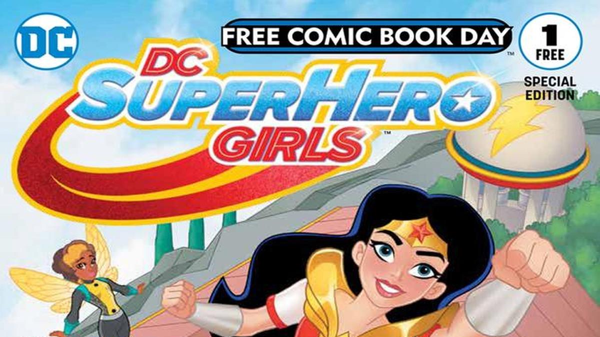 Story from the upcoming original graphic novel “DC Super Hero Girls: Summer Olympus.”