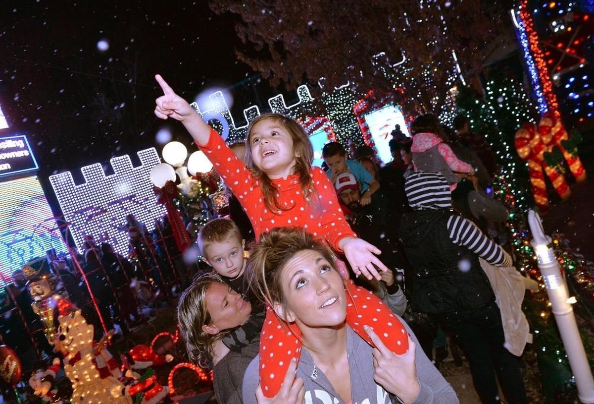 Christmas Tree Lane in central Fresno is open Dec. 2-25.