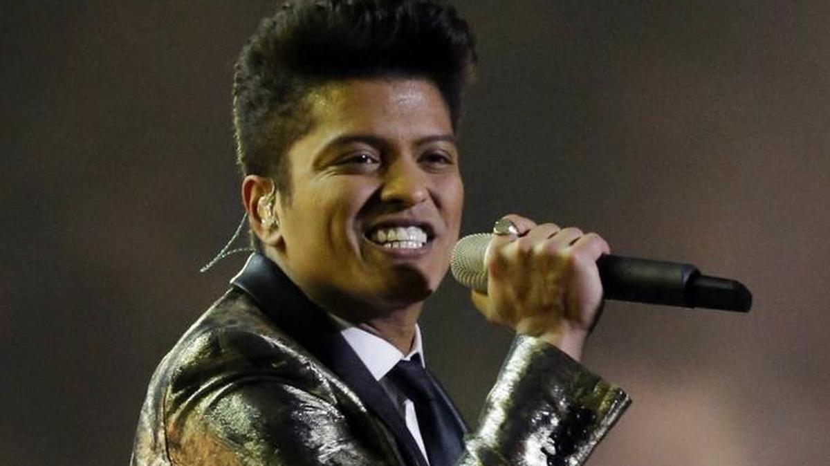 Bruno Mars performs at the Save Mart Center tonight.
